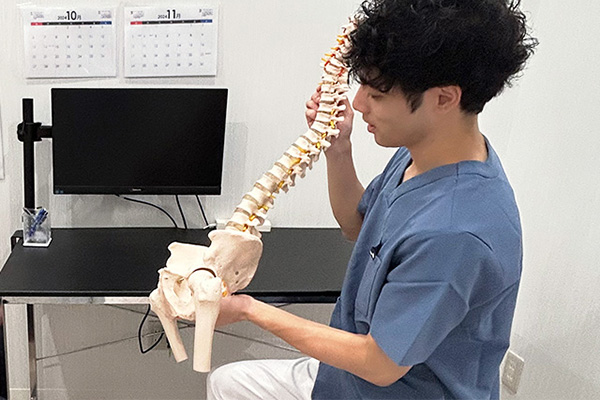施術の様子