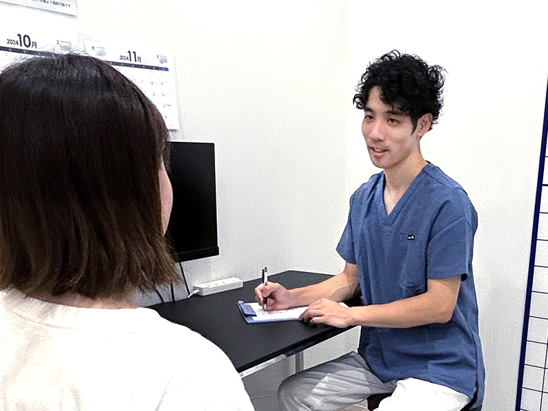 カウンセリングの様子