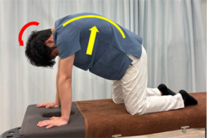 肩回りのストレッチ