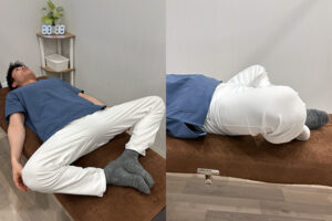 坐骨神経痛改善　セルフトレーニング