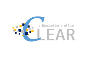 クリア整骨院　ロゴ