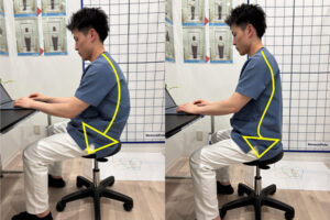 デスクワークの姿勢
